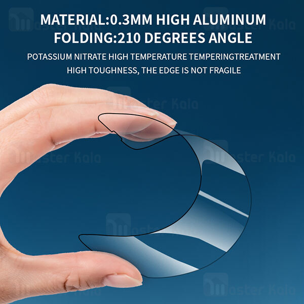 گلس تمام صفحه تمام چسب آیفون Apple iPhone 15 Pro SG Stronger Glass